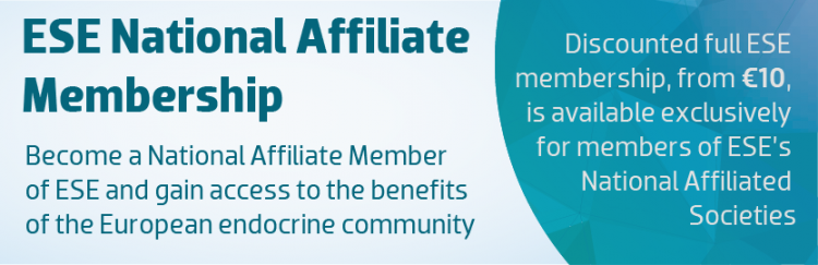 Ad to become an affiliate member of ESE